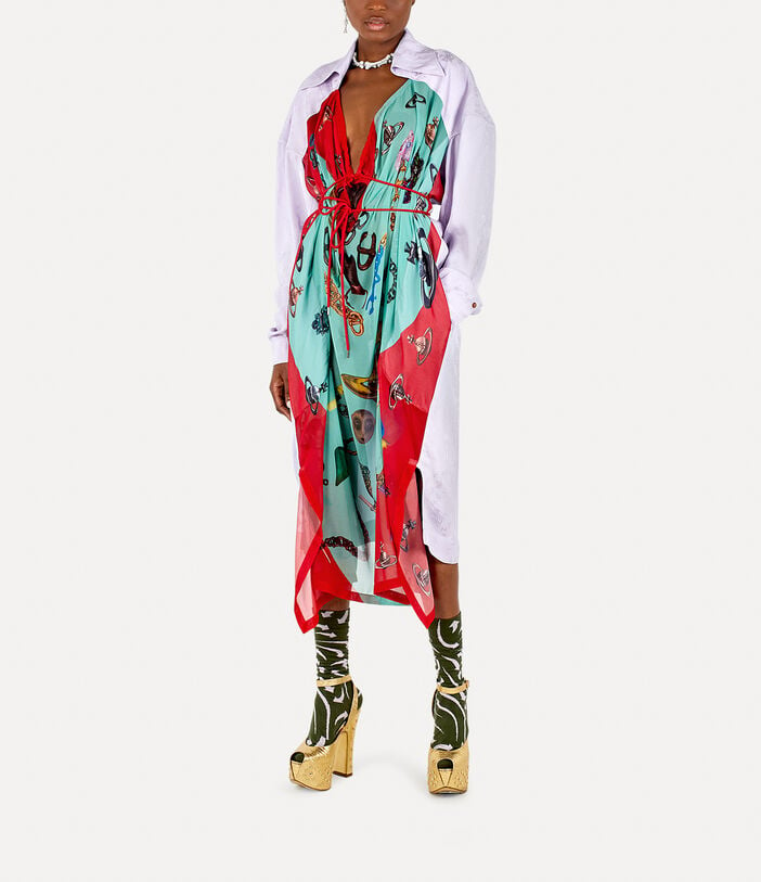 Vivienne Westwood BASEBALL SHIRT DRESS